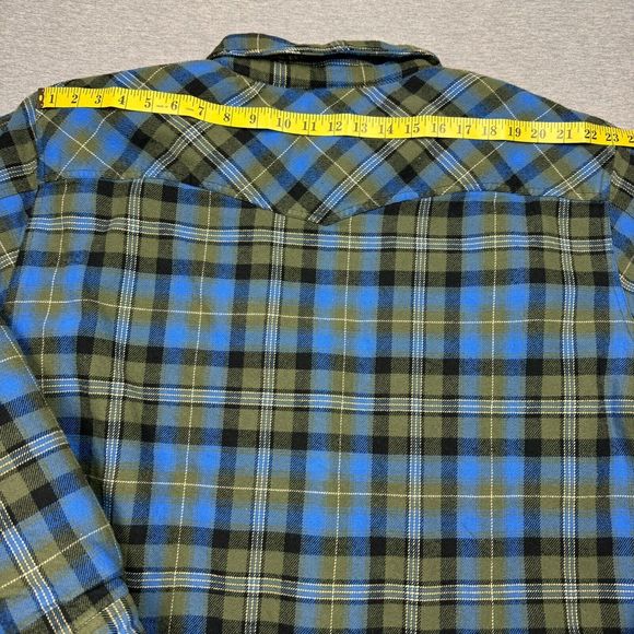 Ledgendary Whitetails sherpa lined flannel shacket mens 4XL tartan plaid - Picture 7 of 9